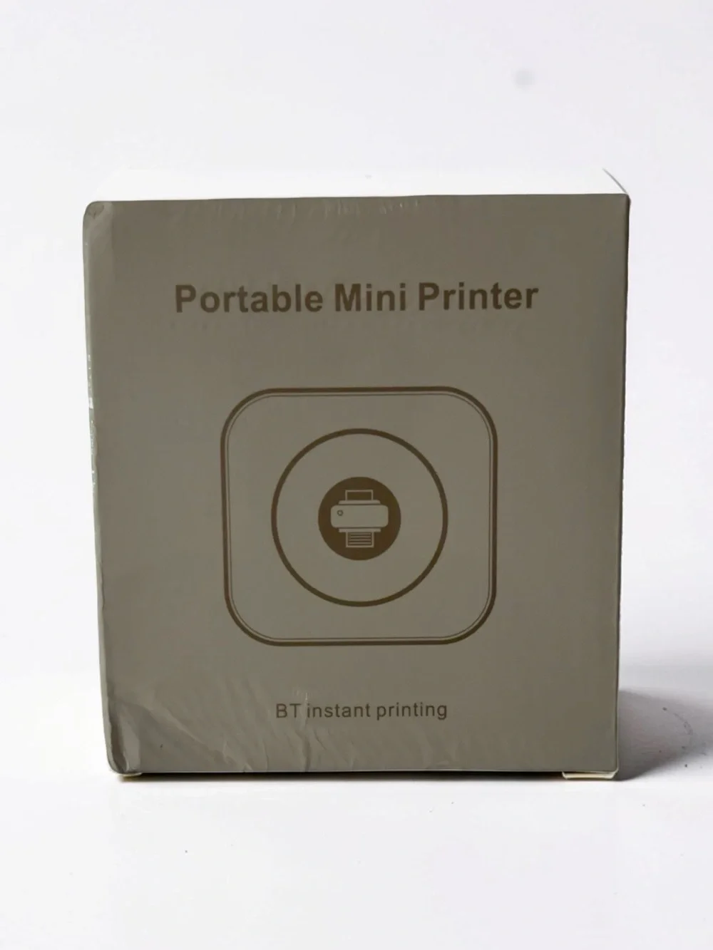 Portable Mini Printer - Black | Compact BT Instant Printing